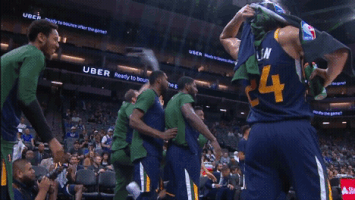donovan mitchell reax GIF by Utah Jazz