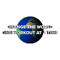 Change The World Sticker by SportsArt