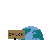 World Scout Jamboree Thanks Sticker by German Contingent WSJ 2023 Korea