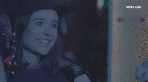 lesbians smile GIF by GAYCATION with Ellen Page and Ian Daniel