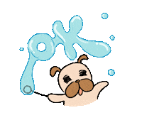 amuimonmon ok great かわいい bubble Sticker