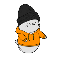 Happy Dance Sticker by Sappy Seals Community