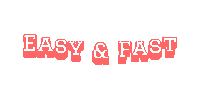 Easy Fast Sticker by BEANZ APP