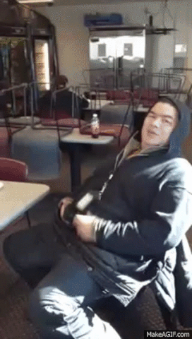 scratching GIF