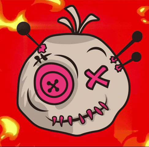 voodootoken giphyupload meme cryptocurrency coin GIF