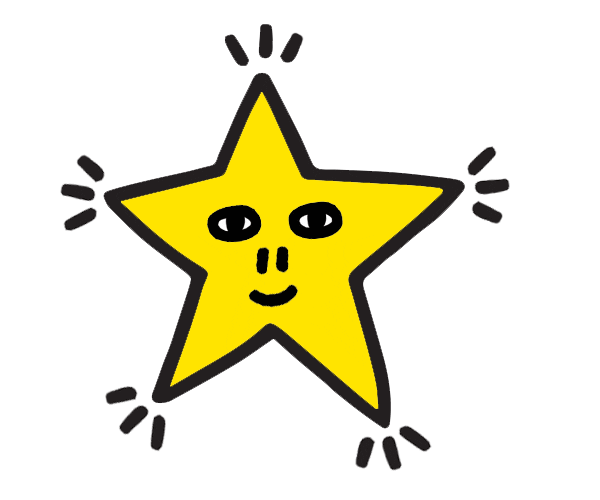 Fun Star Sticker by roy_draws