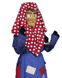 Staenglihocker_Narrenzunft karneval has fasnacht fastnacht Sticker