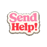 Help Me Sticker by NZ Collab