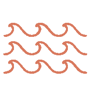 Waves Stay Salty Sticker by Mountainside Fitness