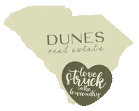 DunesRealEstate real estate realtor realty lovestruckinthelowcountry Sticker
