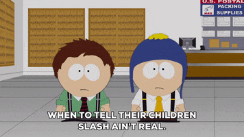 wondering post office GIF by South Park 