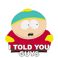 Eric Cartman Sticker by South Park