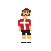 Denmark Cyclist Sticker by Cikkel Copenhagen