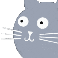 nimnam cat ugh gross eye roll Sticker