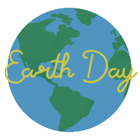 Earth Day Sticker