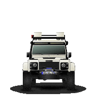 Defender Landrover Sticker by ARCTICPANDA.de