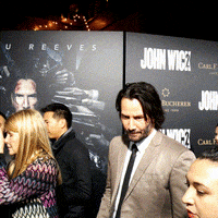 keanu reeves premiere GIF by John Wick: Chapter 2