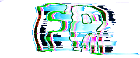 Art Glitch Sticker