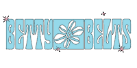 california betty Sticker by Bettybelts