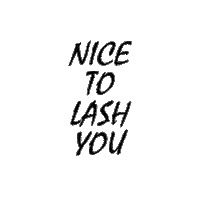 eyelashes lash Sticker by Wimpern deLuxe