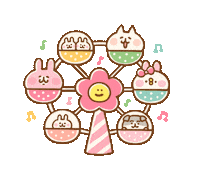 Fancy うさぎ Sticker by Kanahei