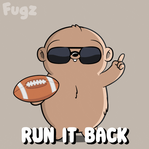 Run It Detroit Lions GIF by Fugz Official