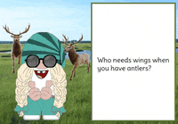 Gnome Deer GIF