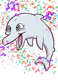 tobias-beck hai delfin eule wal Sticker