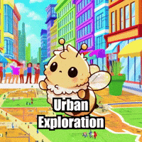 City Life Travel GIF by Beelightened