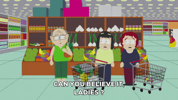 disgusted grocery store GIF by South Park 
