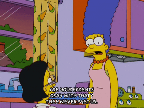 marge simpson juliet hobbes GIF