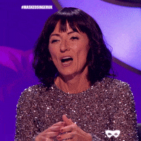 Happy Davina Mccall GIF by The Masked Singer UK & The Masked Dancer UK