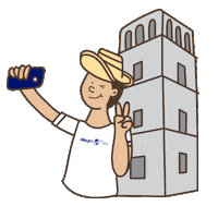 Panama Canal Frog Sticker by allegropanama