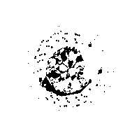 Art Pixel Sticker by Quasi Crystals