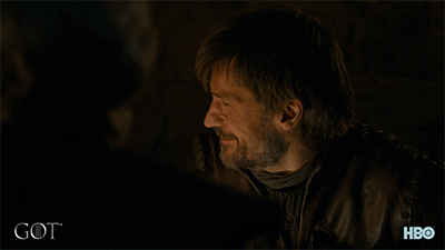 jaime lannister smile GIF by Game of Thrones