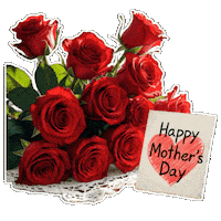 Made In Canada Happy Mothers Day Sticker by TresorsDuMonde.ca