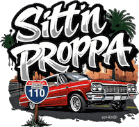 Chevy Lowrider Sticker by plugthecity
