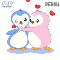 I Love You Kiss GIF by Pudgy Penguins
