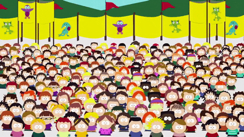 concert crowd GIF by South Park 