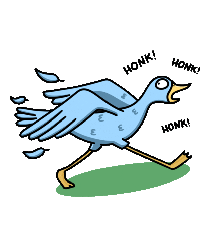 infinipop_comics running scary scared comic Sticker