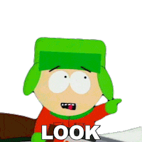 Look At That Kyle Broflovski Sticker by South Park