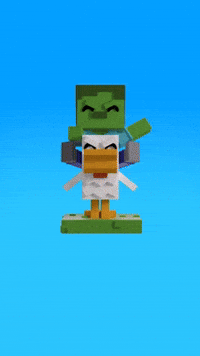 Minecraftmovie Minecraftmemes GIF by Youtooz