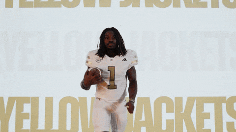 Georgia Tech Football Sport GIF by Georgia Tech Yellow Jackets
