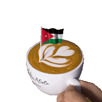 Coffee Time Jordan Sticker by Dritan Alsela Coffee