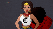 SuperChola animation animated mexico wink GIF