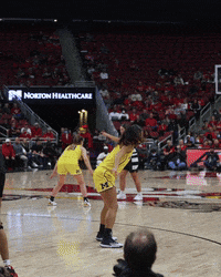 Womens Basketball Go Cards GIF by Louisville Cardinals