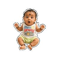 Baby Boy Smile Sticker