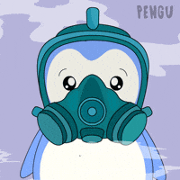 Penguin Mask GIF by Pudgy Penguins