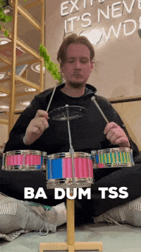 Rim Shot GIF by beCreatives