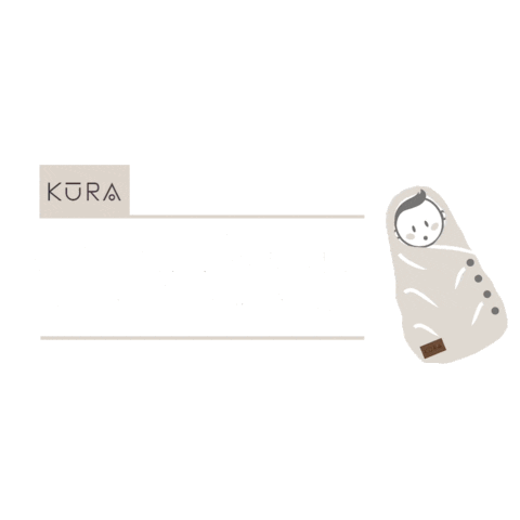 kuraorganics organic kura snug its here Sticker
